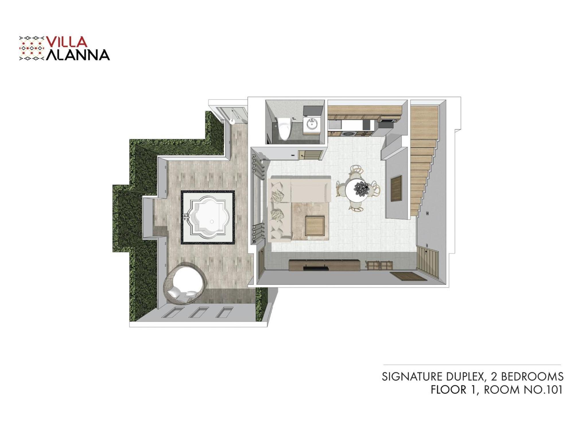 Villa Alanna Chiang Mai Habitación foto